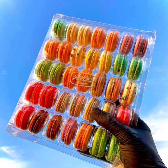 35 pack of french macarons